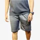 Men's Solid Grey Sports Shorts | Lightweight Quick-Dry Activewear